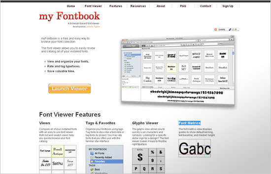 myfontbook