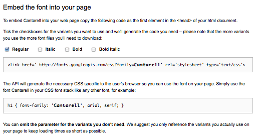 google-font-api-ss4